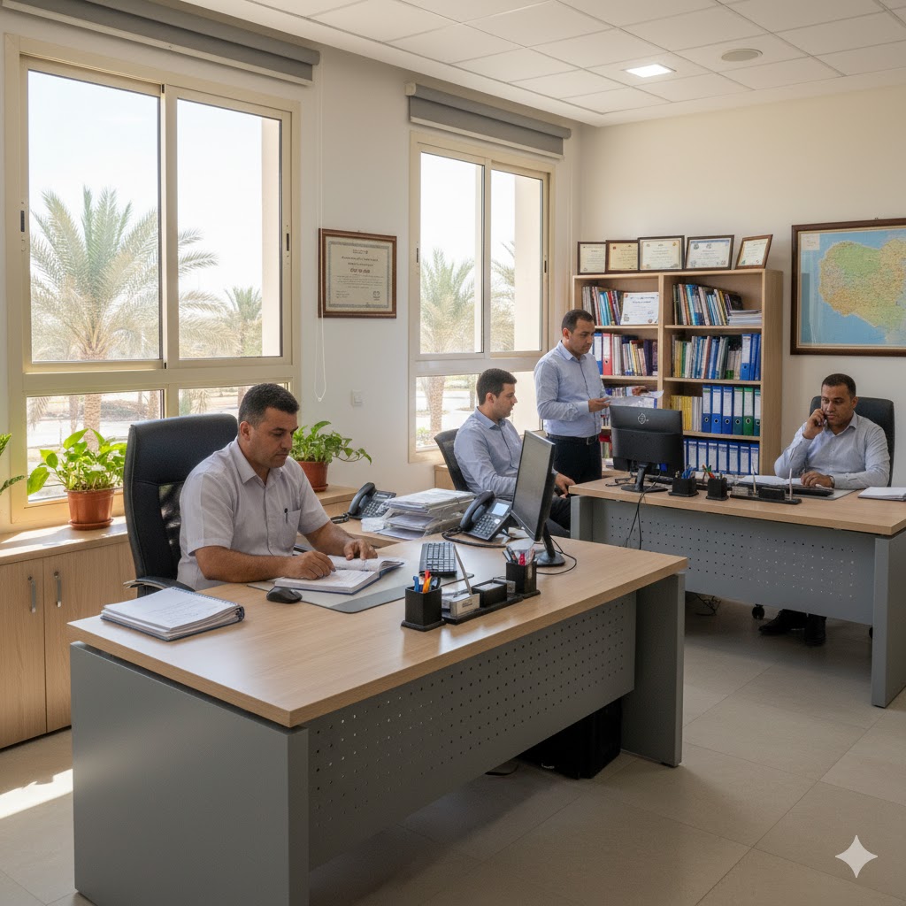 المكاتب الإدارية لشركة الازدهار